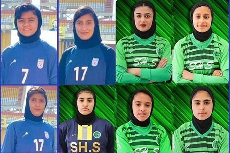 راه یابی ۸ دانش آموز دختر کرمانی از شهرستان سیرجان به تیم ملی فوتبال نوجوانان و جوانان