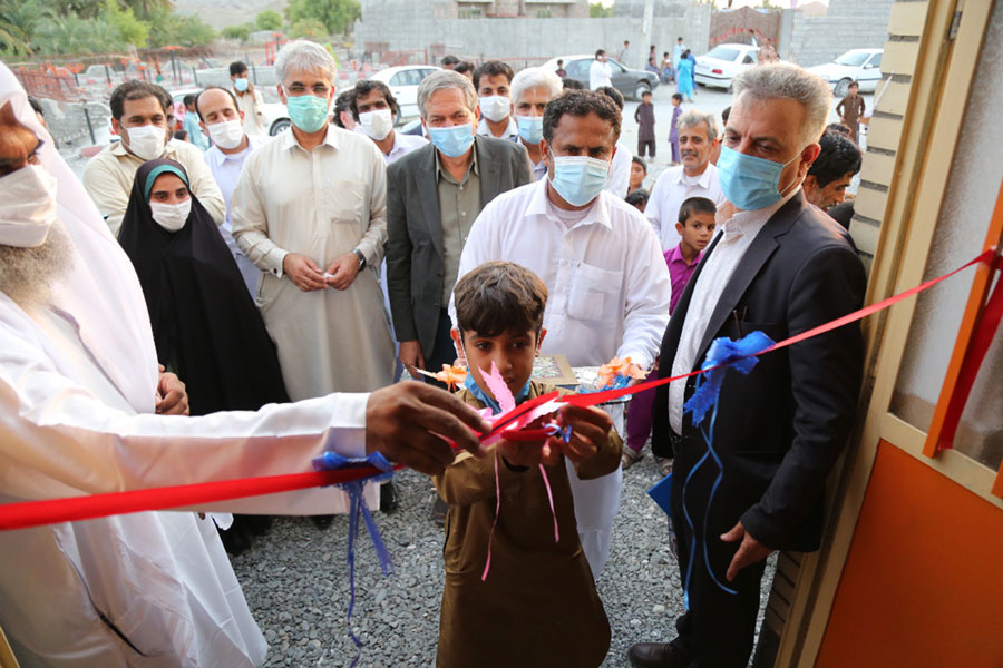 دومین مدرسه اتاق کرمان در سیستان و بلوچستان افتتاح شد