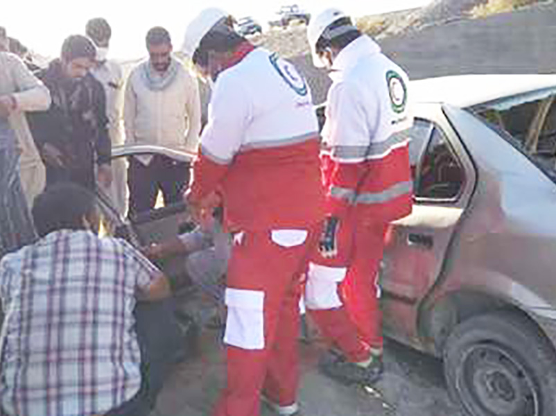 در حوادث هفته گذشته کرمان ۱۰۶ نفر حادثه دیدند