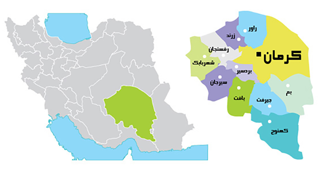 احتمال تشکیل استان کرمان جنوبی