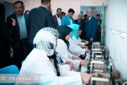 کارگاه پشم‌ریسی در زندان مرکزی کرمان افتتاح و راه‌اندازی شد