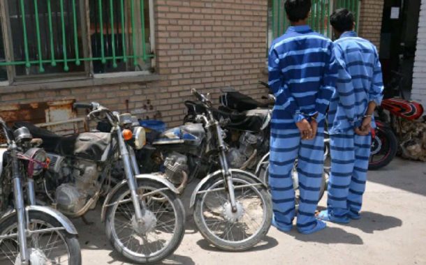 کشف ۸ دستگاه خودرو و موتورسیکلت سرقتی از ۴ استان توسط پلیس آگاهی کرمان