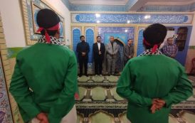 بازدید مقامات قضایی زرند از زندان شهرستان