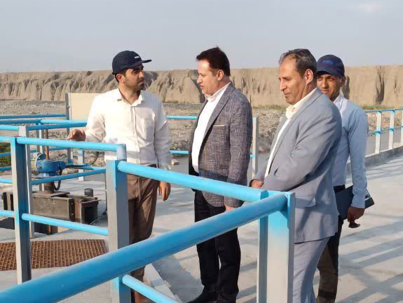 بررسی پروژه نجف‌آباد جیرفت توسط مدیرعامل آب منطقه‌ای کرمان