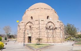 مرمت گنبد جبلیه به‌صورت اضطراری و با تأیید شورای فنی در حال انجام است