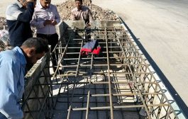 آغاز ساخت پل عابرپیاده در کمربندی آیت‌الله خامنه‌ای