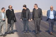 بازدید میدانی مدیرکل راه و شهرسازی استان کرمان از محور رفسنجان – نوق