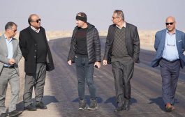 بازدید میدانی مدیرکل راه و شهرسازی استان کرمان از محور رفسنجان – نوق