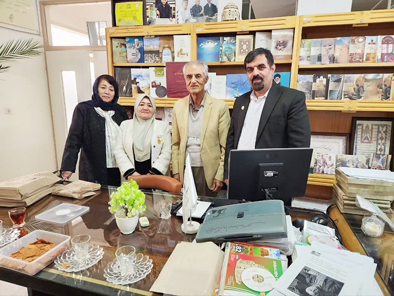 بازدید مهمانان خارجی نمایشگاه کتاب از مراکز علمی و فرهنگی کرمان