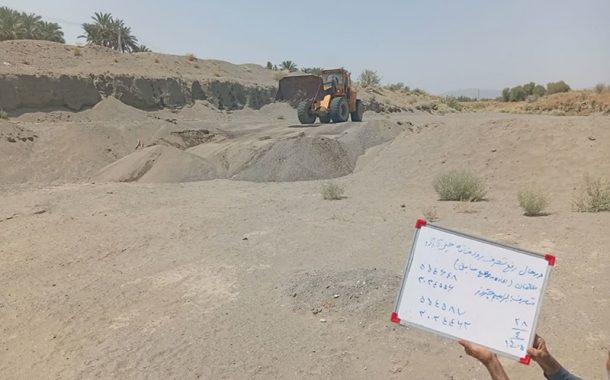 آزادسازی و بازگشایی مسیر رودخانه‌های حسین‌آباد و طالقان در شهرستان منوجان