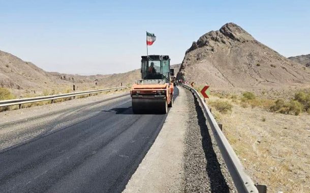 آغاز عملیات بهسازی و روکش آسفالت محور بردسیر–باغین به طول ۱۰ کیلومتر
