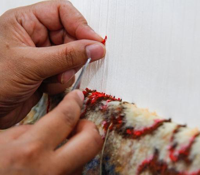 صنعت فرش دستباف هنر ملی