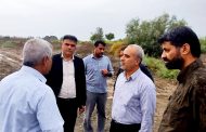 بازدید میدانی استاندار کرمان از اقدامات پیشگیرانه در مهار سیل