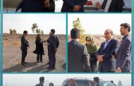بازدید مشاور عالی وزیر راه و شهرسازی و مدیرکل راه و شهرسازی استان کرمان از اراضی ملی و سایت‌های مسکونی شهرستان رفسنجان