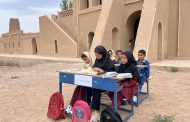 دوخت پته همدلی به یاد معلمان و دانش آموزان شهید شهرستان میناب