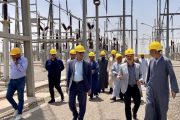 بازدید ائمه جماعات کرمان از پست ۲۳۰ کیلوولت باغین