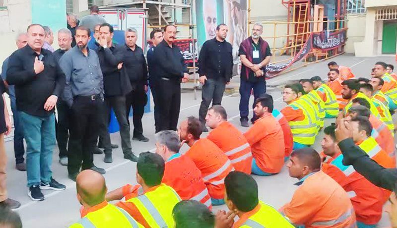 استقرار تیم خدمات‌شهری شهرداری کرمان در تهران