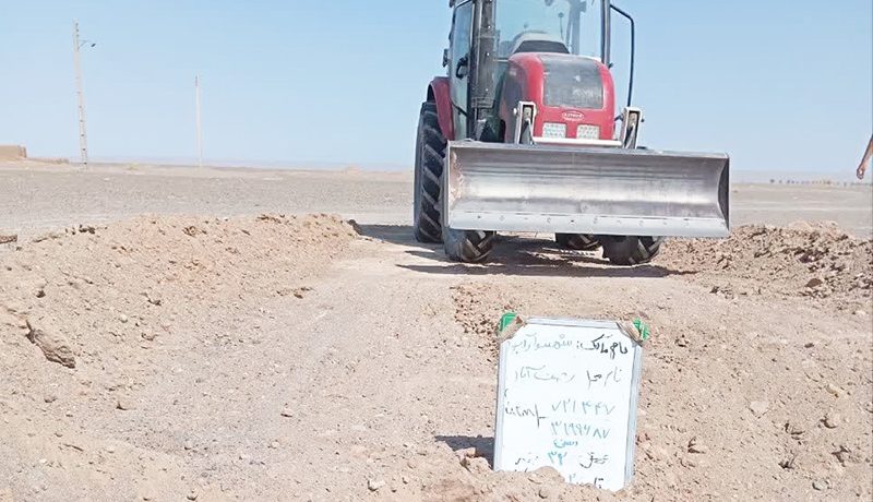 پرومسلوب المنفعه نمودن  ۵حلقه چاه غیرمجاز در فهرج